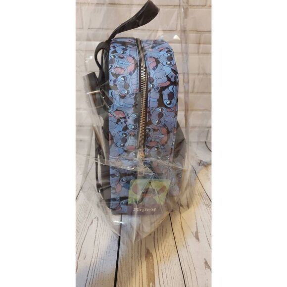 Bioworld Disney Stitch AOP Blue Mini Backpack main image 4